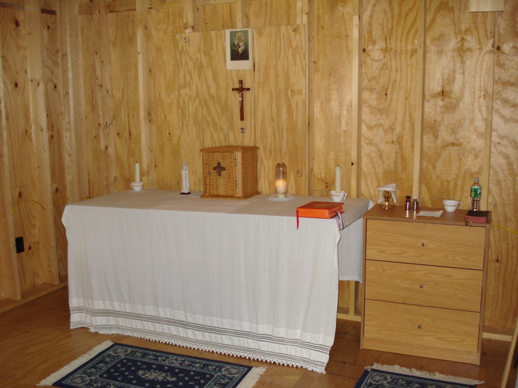 chapel in cabin